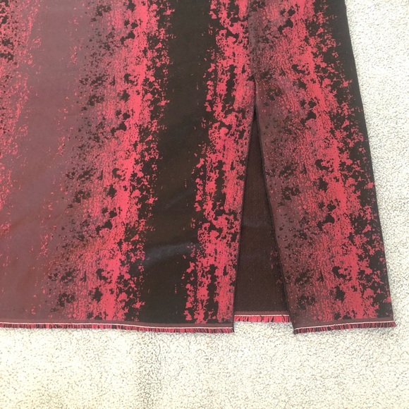 New Canadian designer Krista Norris wool burgundy black shawl cape scarf wrap - Picture 3 of 5